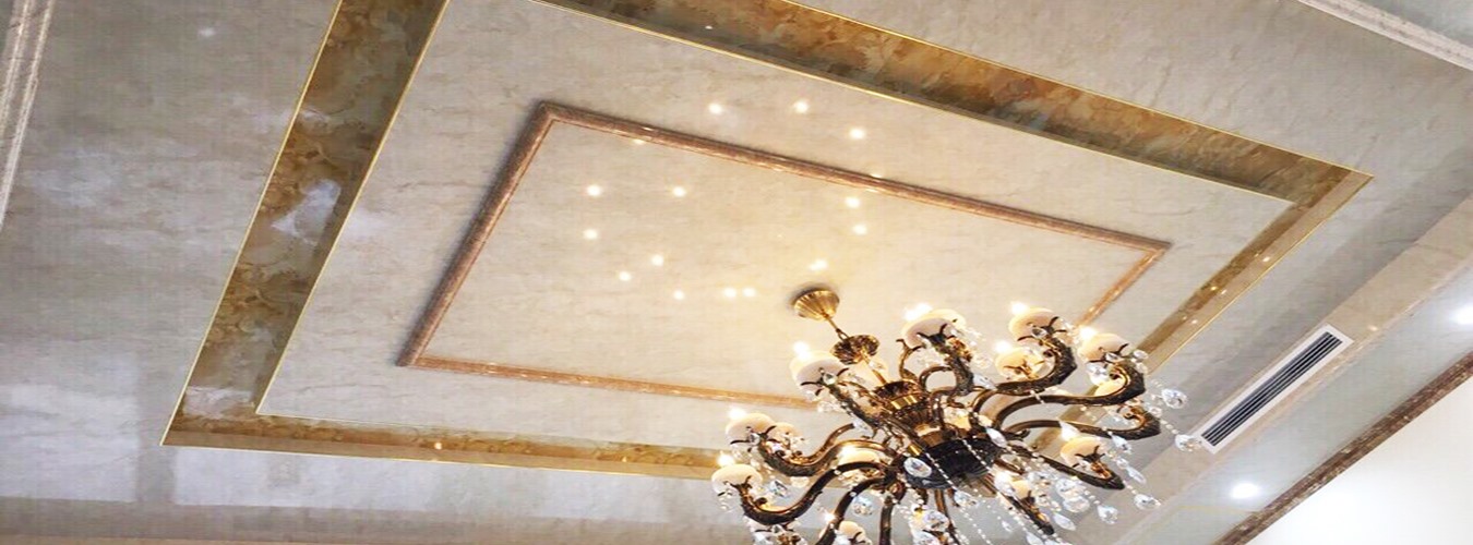 Ốp Trần PVC Vân Đá